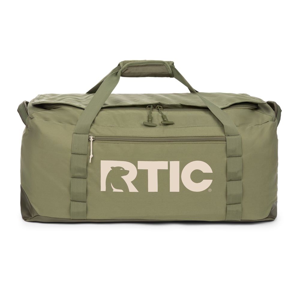 RTIC For Outdoor Road Trip Duffle Bag-Olive & Beach - Image 7