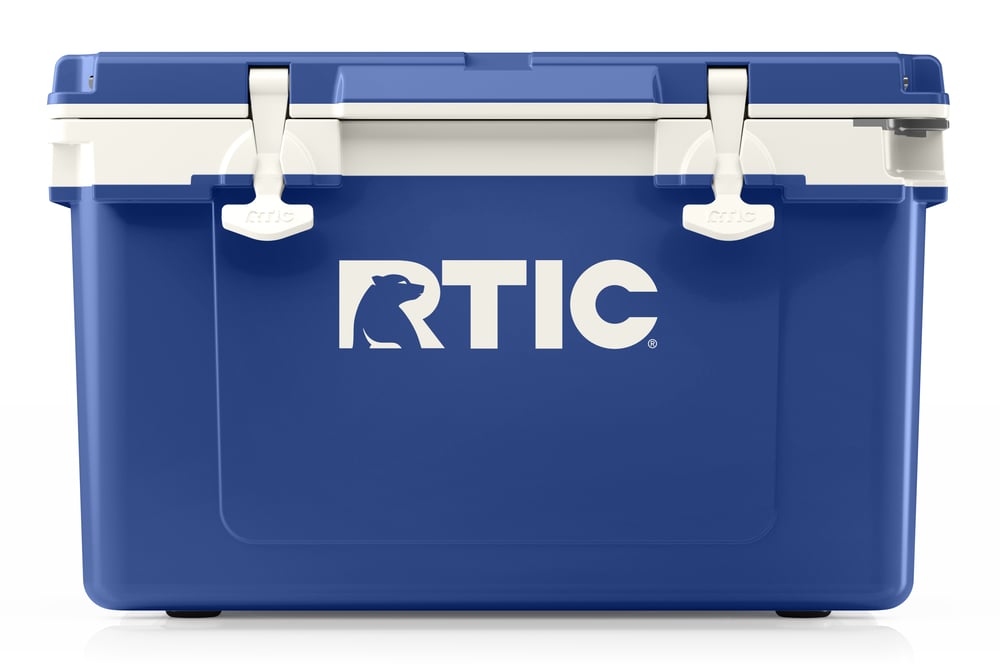 RTIC For Outdoor 52 QT Ultra-Light Cooler - Cobalt & White - Image 2