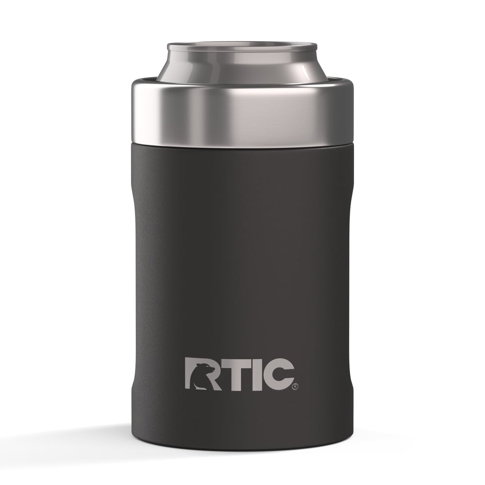 RTIC For Outdoor 12oz Ultimate Can Cooler - Black