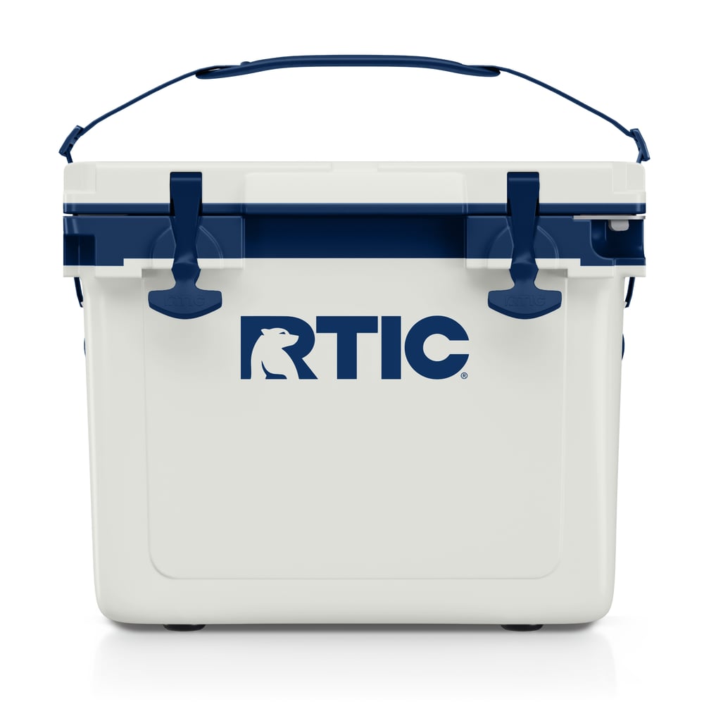 RTIC For Outdoor 22 QT Ultra-Light Cooler - Cool Grey & Navy - Image 2