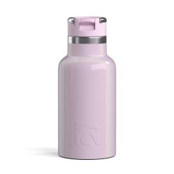 Alternative view of RTIC Insulated 12oz Little Journey Bottle - Pale Pink Glitter