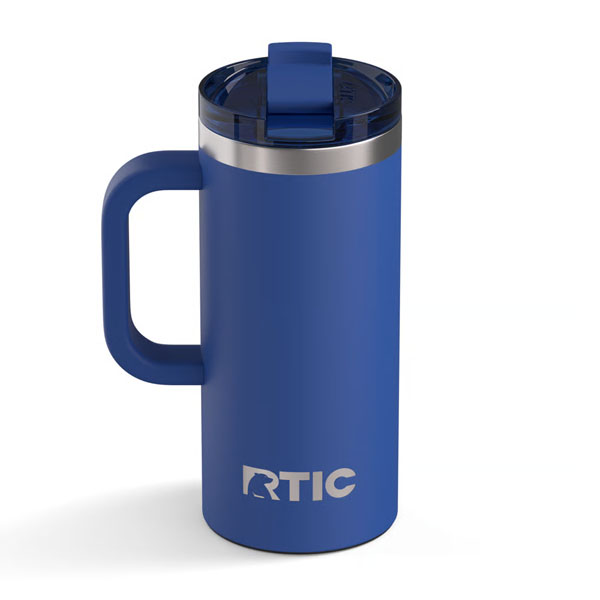 RTIC For Outdoor Road Trip Travel Mug - Cobalt - Image 4