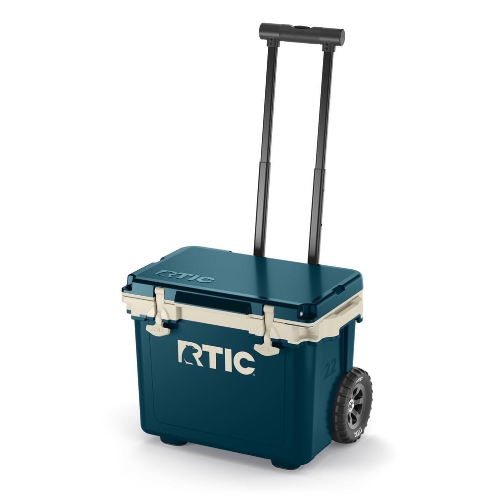 RTIC For Outdoor 22 QT Ultra-Light Wheeled Cooler - Marine/Canvas - Image 10