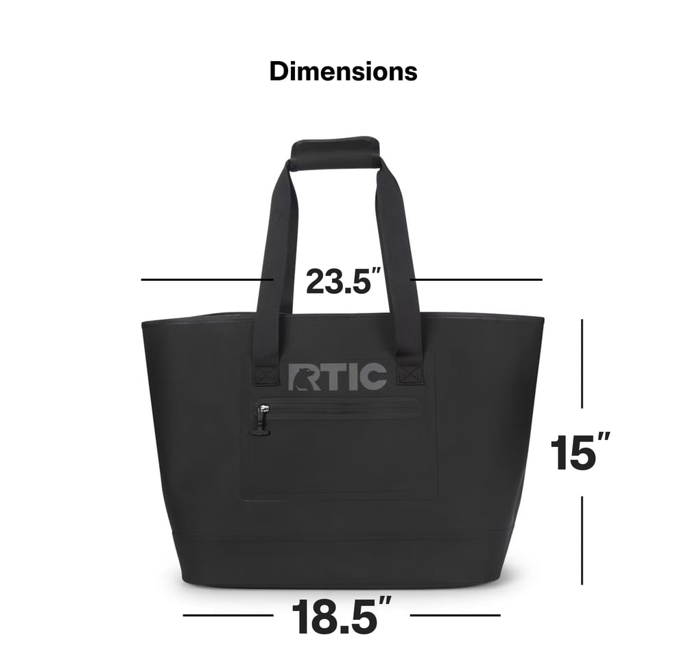 RTIC For Outdoor Ultra-Tough Tote-Granite - Image 5