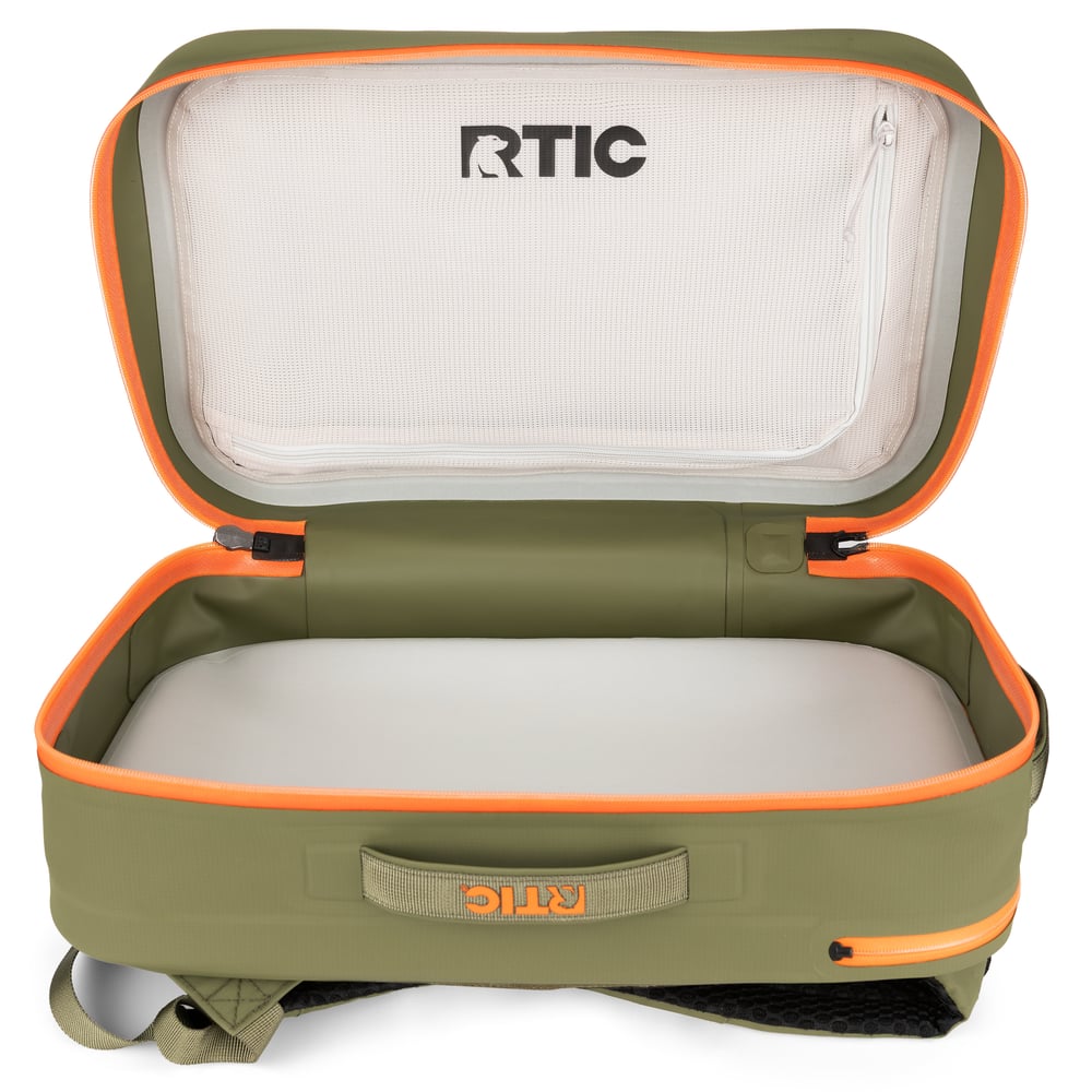 RTIC For Outdoor RAIN OR SHINE-Olive & Orange - Image 11
