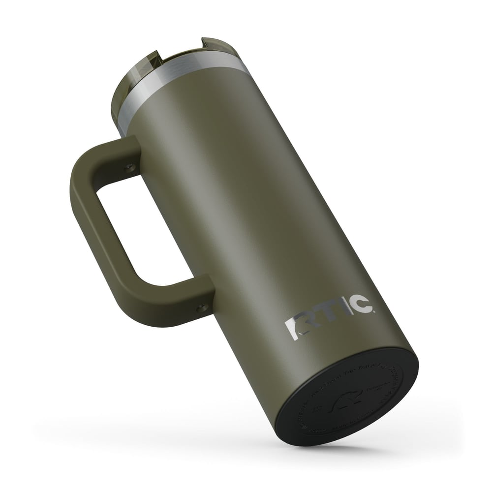 RTIC For Outdoor Road Trip Travel Mug - Olive - Image 5