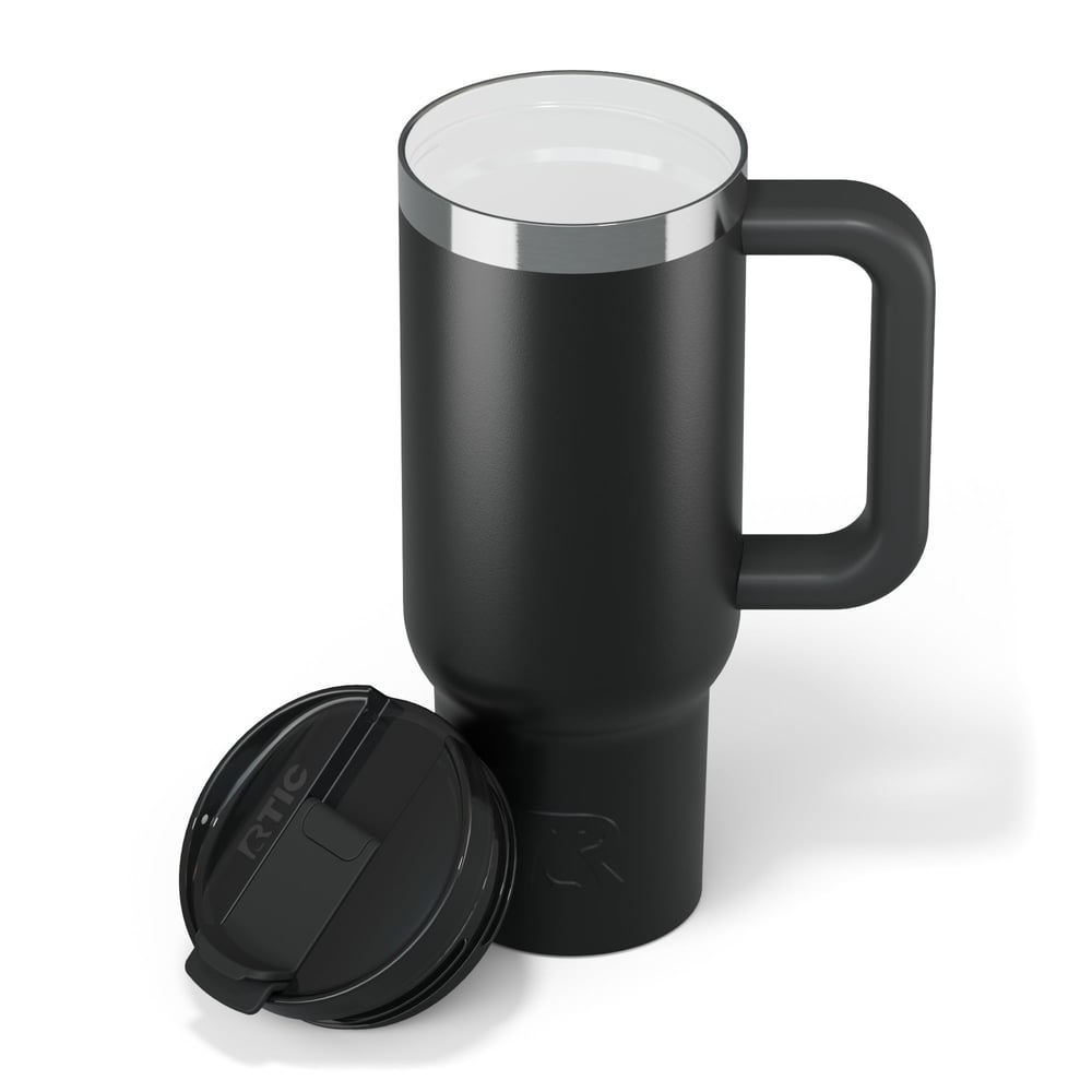 RTIC For Outdoor Road Trip Tumbler - Black - Image 3