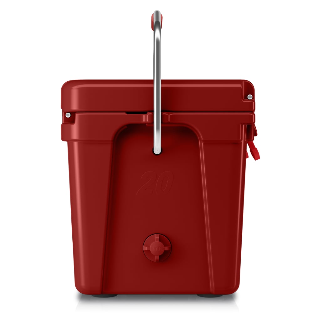RTIC For Outdoor 20 QT Ultra-Tough Cooler - Black Cherry - Image 4