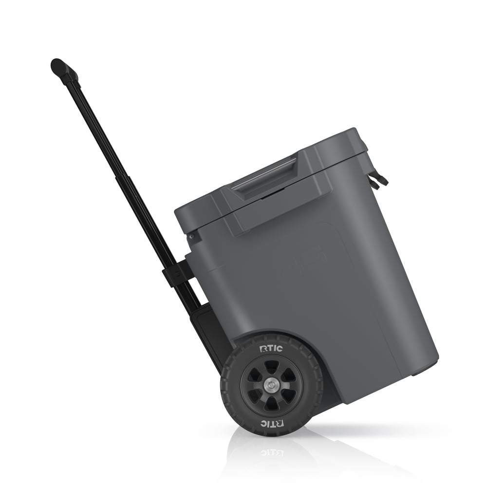 RTIC For Outdoor 45 QT Ultra-Tough Wheeled Cooler - Dark Grey - Image 4