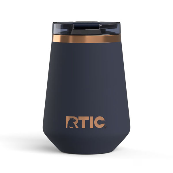 RTIC For Outdoor 12oz Happy Hour Wine Tumbler - Dark Midnight Dust