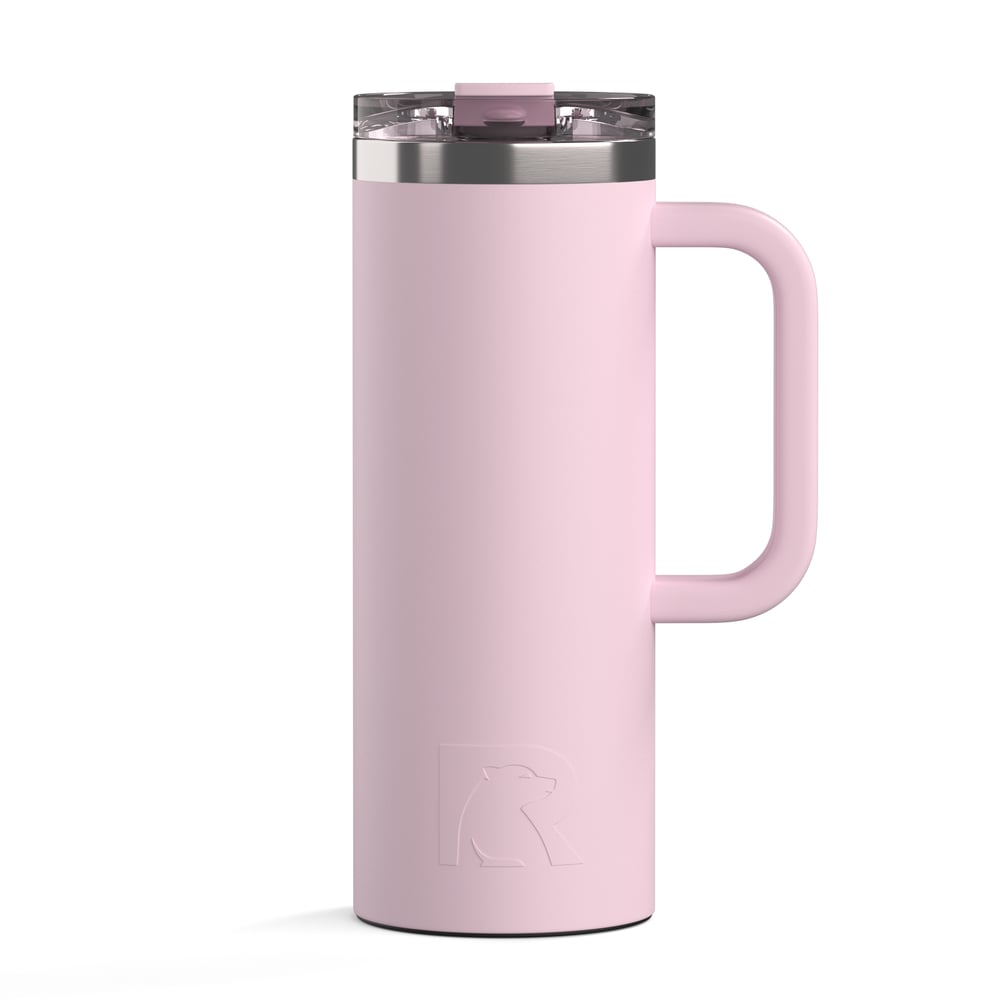 RTIC For Outdoor Road Trip Travel Mug - Pale Pink - Image 4