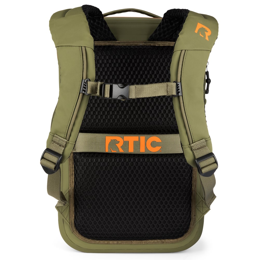 RTIC For Outdoor RAIN OR SHINE-Olive & Orange - Image 4