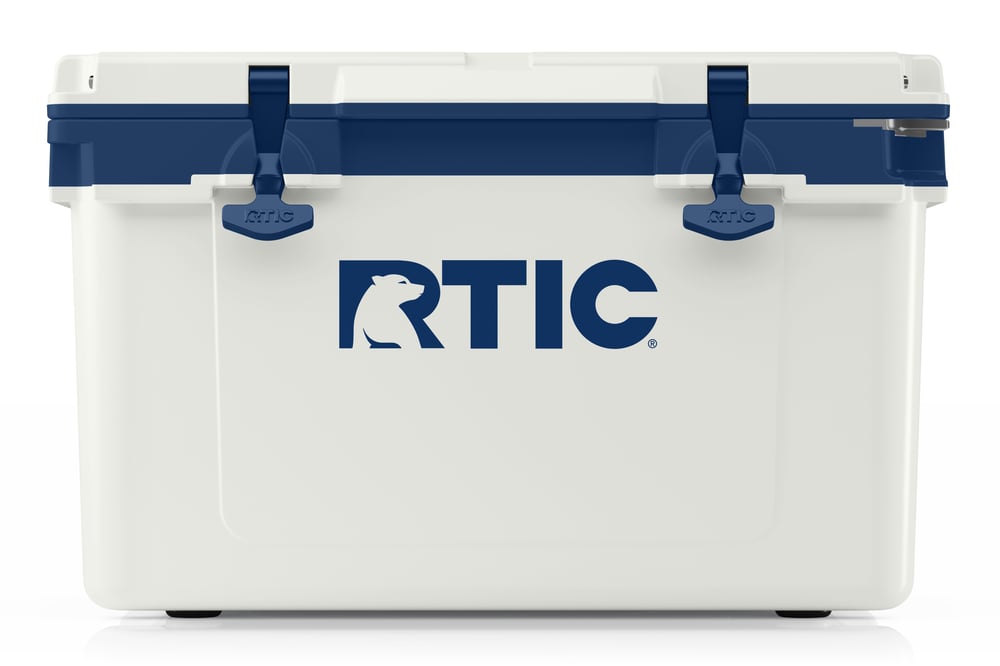 RTIC For Outdoor 32 QT Ultra-Light Cooler - Cool Grey & Navy - Image 2