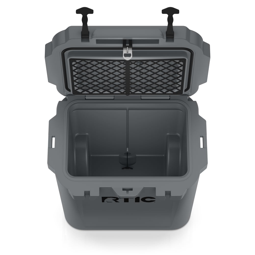RTIC For Outdoor 45 QT Ultra-Tough Wheeled Cooler - Dark Grey - Image 5