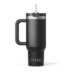 RTIC For Outdoor Road Trip Tumbler - Black