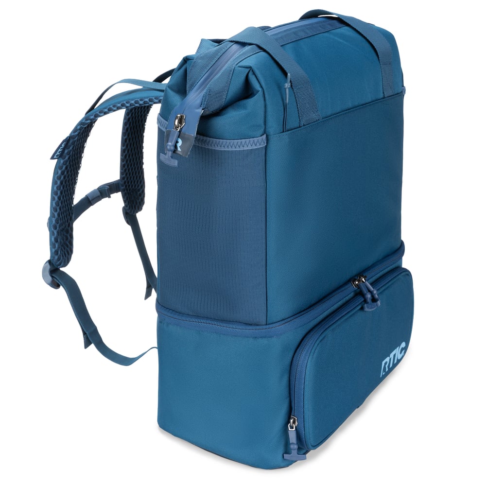 RTIC For Outdoor 2-in-1 Chillout Backpack - Navy & Denim - Image 9