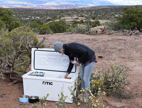 RTIC For Outdoor 145 QT Ultra-Tough Cooler - White - Image 8