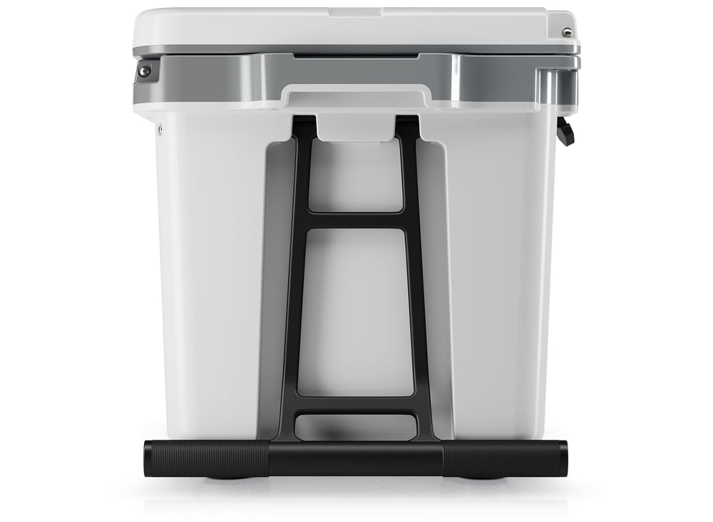 RTIC For Outdoor 72 QT Ultra-Light Wheeled Cooler - White & Grey - Image 3