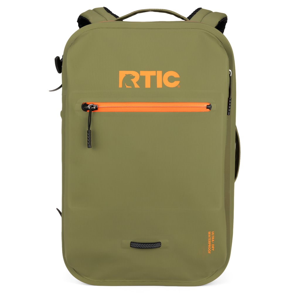 RTIC For Outdoor RAIN OR SHINE-Olive & Orange