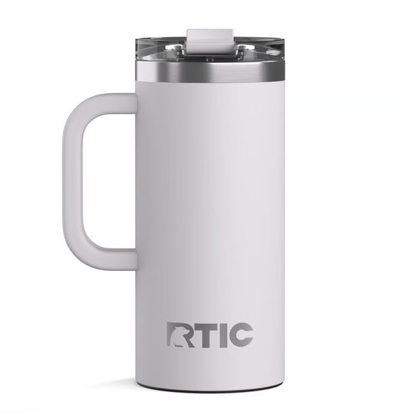 RTIC For Outdoor Road Trip Travel Mug - Cool Grey
