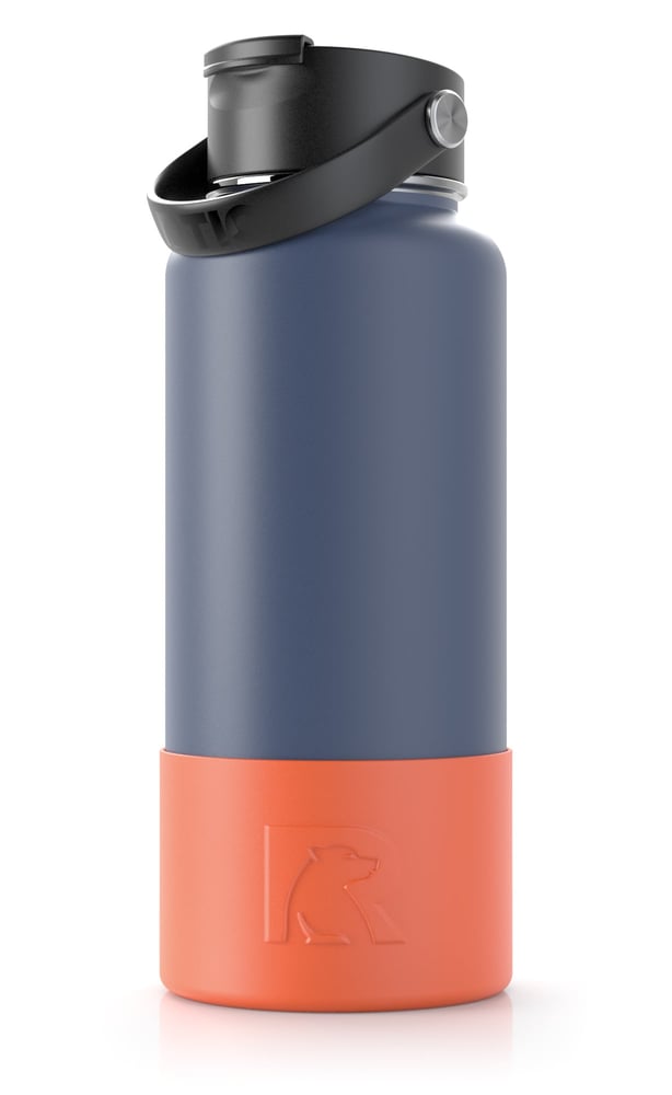 RTIC For Outdoor Outback 32oz & 40oz Bottle Boot-Tangerine - Image 3