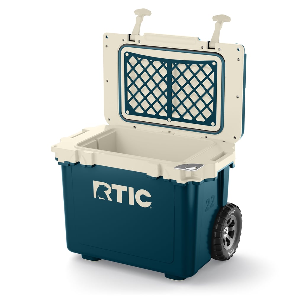 RTIC For Outdoor 22 QT Ultra-Light Wheeled Cooler - Marine/Canvas - Image 3