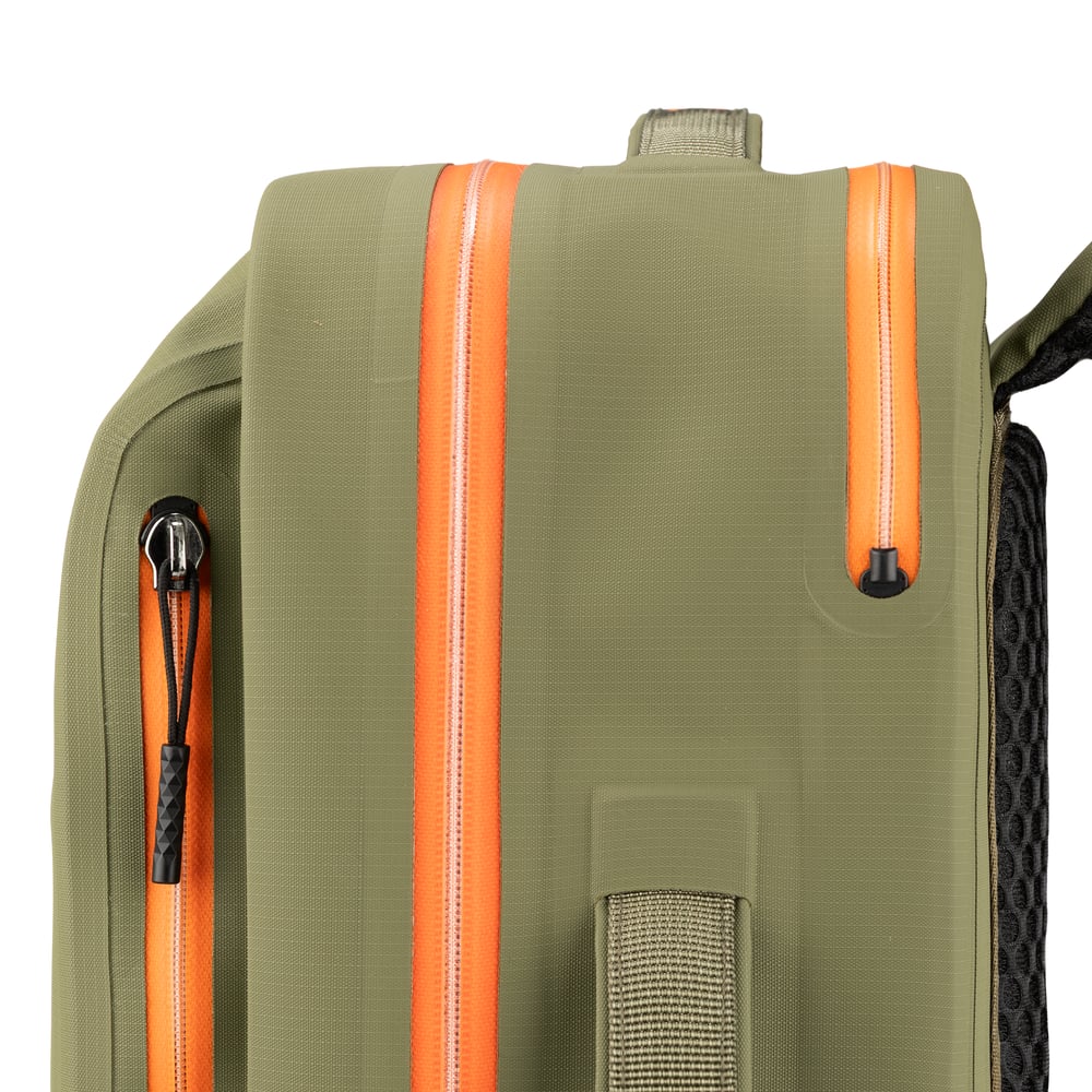 RTIC For Outdoor RAIN OR SHINE-Olive & Orange - Image 8