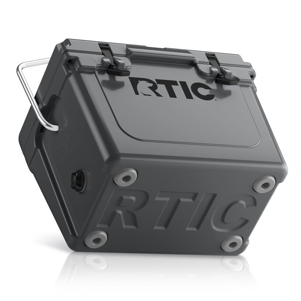 RTIC For Outdoor 20 QT Ultra-Tough Cooler - Dark Grey - Image 6
