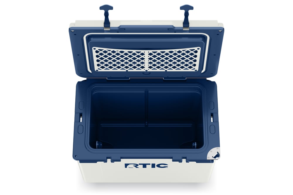 RTIC For Outdoor 52 QT Ultra-Light Cooler - Cool Grey & Navy - Image 6