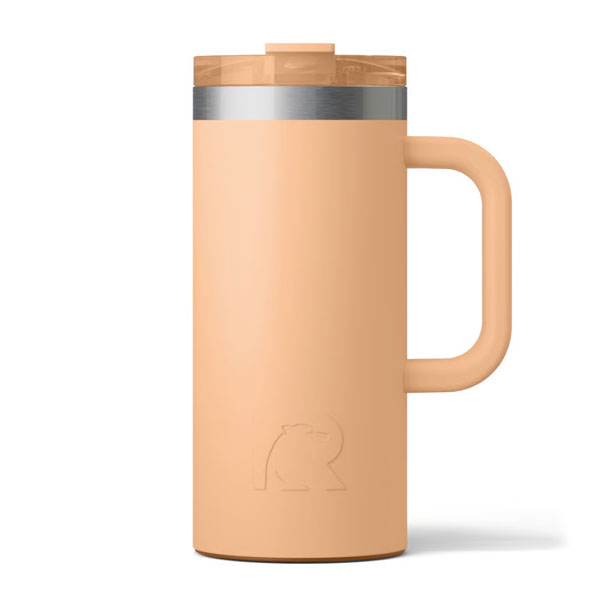 RTIC For Outdoor Road Trip Travel Mug - Peach Tea - Image 2