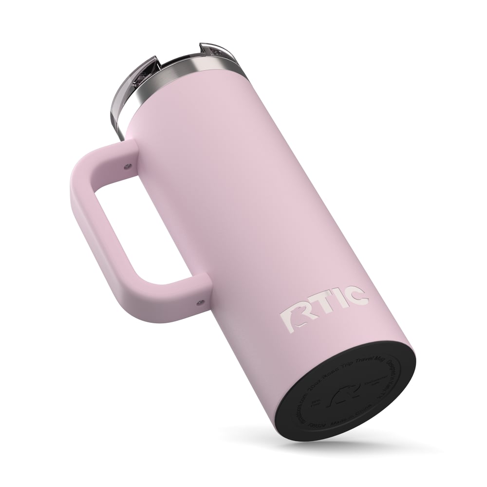 RTIC For Outdoor Road Trip Travel Mug - Pale Pink - Image 5