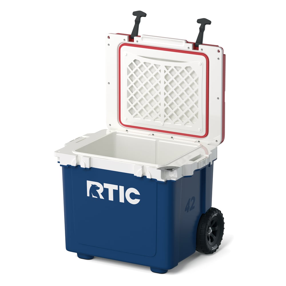 RTIC For Outdoor 42 QT Ultra-Light Wheeled Cooler - Patriot - Image 3