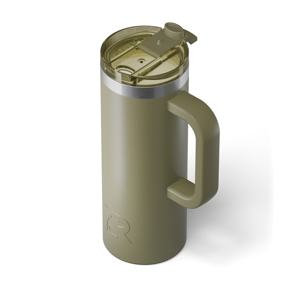 RTIC For Outdoor Road Trip Travel Mug - Olive - Image 3