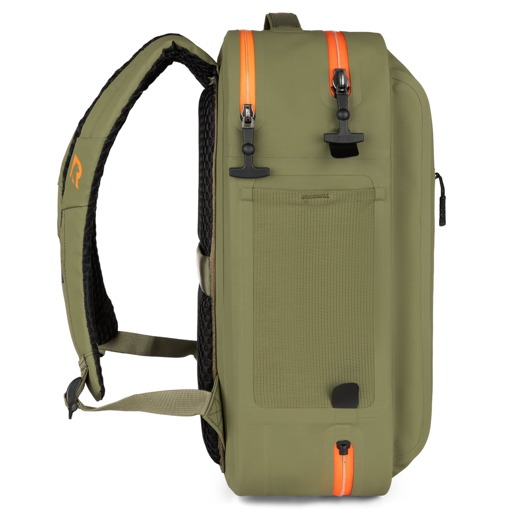 RTIC For Outdoor RAIN OR SHINE-Olive & Orange - Image 5