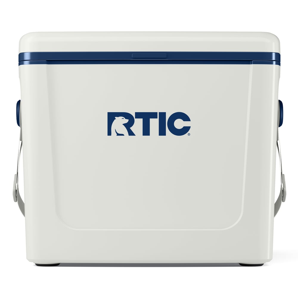 RTIC For Outdoor 16 QT Road Trip Cooler - Cool Grey & Navy - Image 2