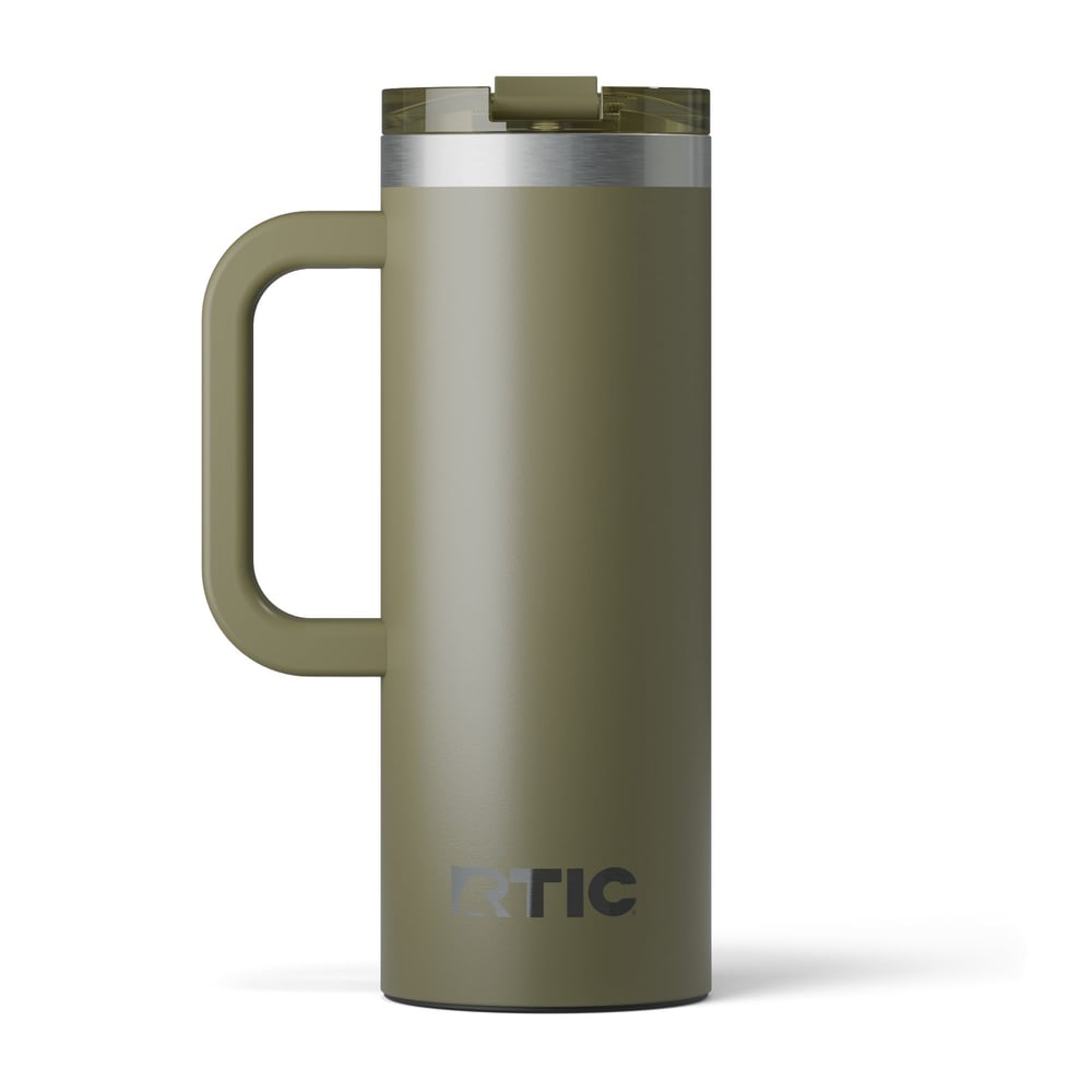 RTIC For Outdoor Road Trip Travel Mug - Olive