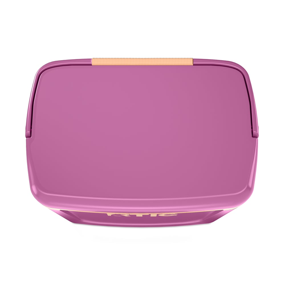 RTIC For Outdoor 8 QT Road Trip Personal Cooler - Orchid/Peach Tea - Image 4