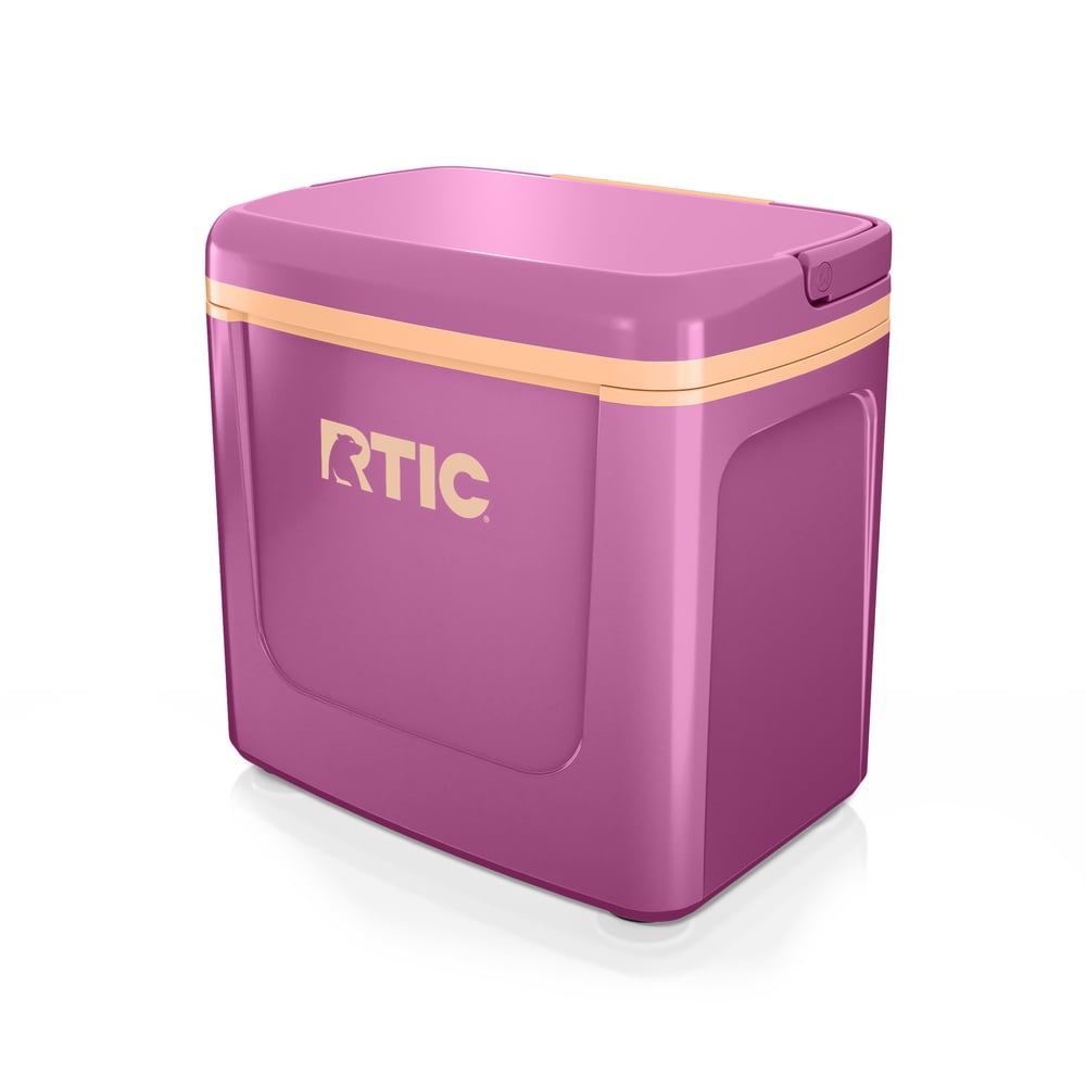 RTIC For Outdoor 8 QT Road Trip Personal Cooler - Orchid/Peach Tea - Image 7