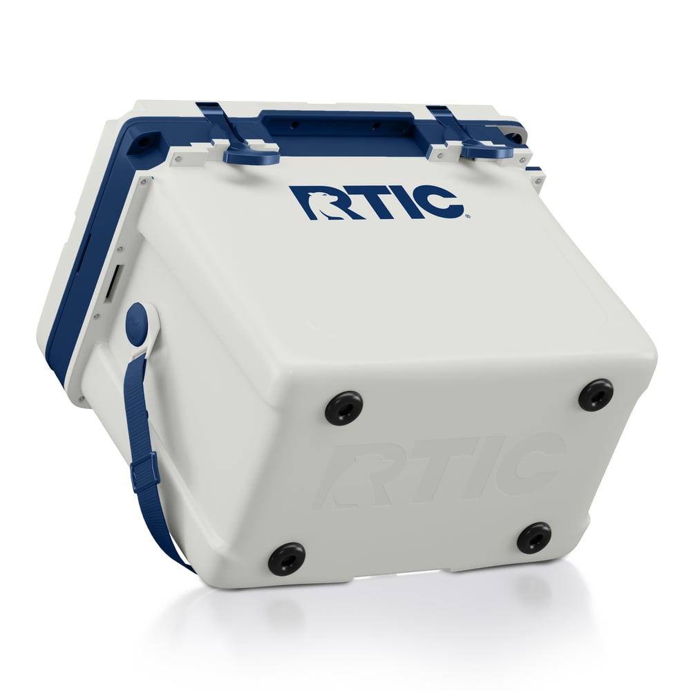 RTIC For Outdoor 22 QT Ultra-Light Cooler - Cool Grey & Navy - Image 8