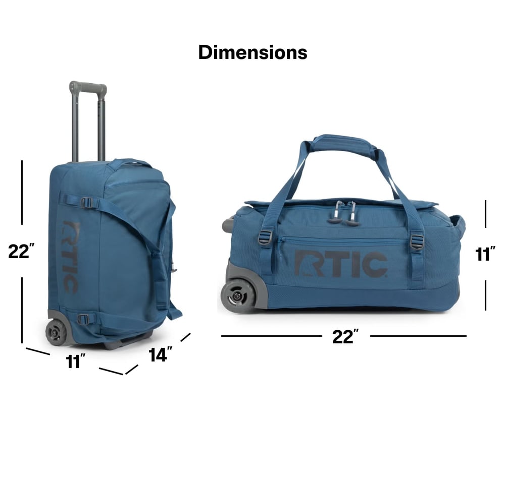 RTIC For Outdoor Pack It. Roll It. Go.-Black - Image 20