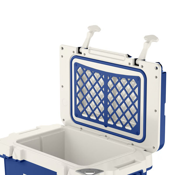 RTIC For Outdoor 22 QT Ultra-Light Wheeled Cooler - Cobalt & White - Image 8