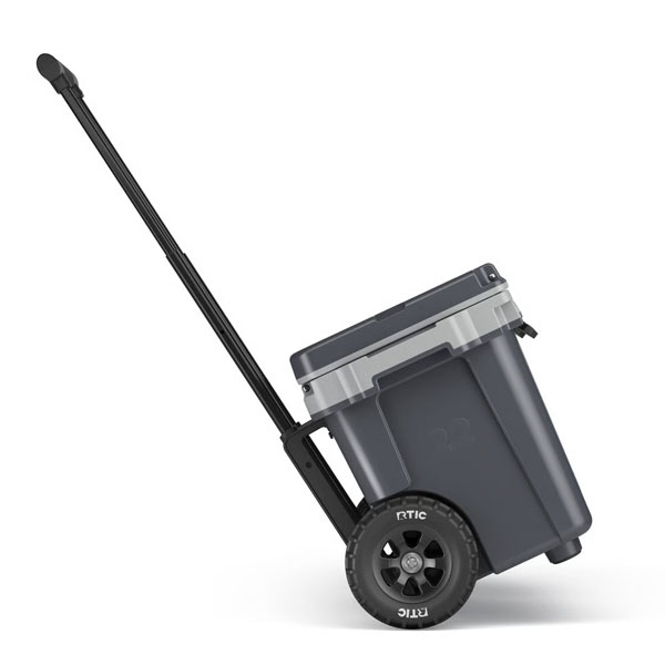 RTIC Insulated 22 QT Ultra-Light Wheeled Cooler - Dark Grey & Cool Grey - Image 6