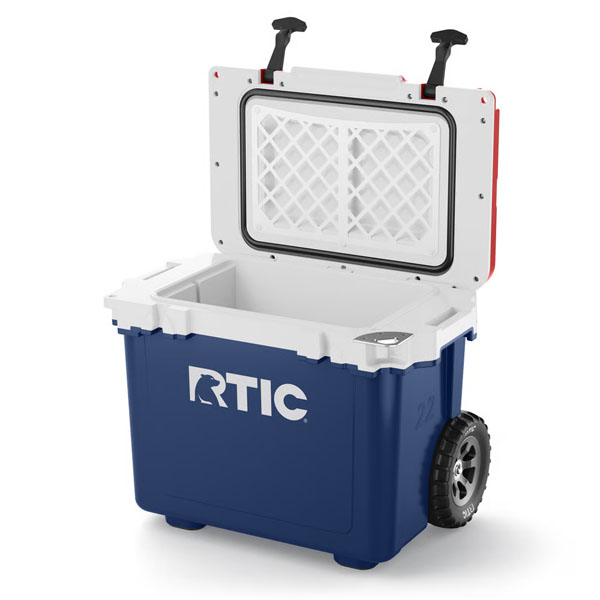 RTIC Insulated 22 QT Ultra-Light Wheeled Cooler - Patriot - Image 3