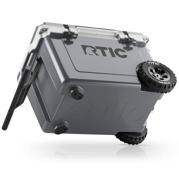 RTIC For Outdoor 52 QT Ultra-Light Wheeled Cooler - Dark Grey & Cool Grey - Image 5