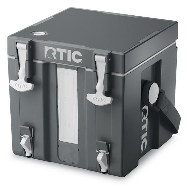 RTIC For Outdoor Halftime Water Cooler - 3 Gallon - Dark Grey & Cool Grey