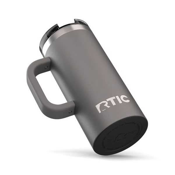 RTIC For Outdoor Road Trip Travel Mug - Graphite - Image 6