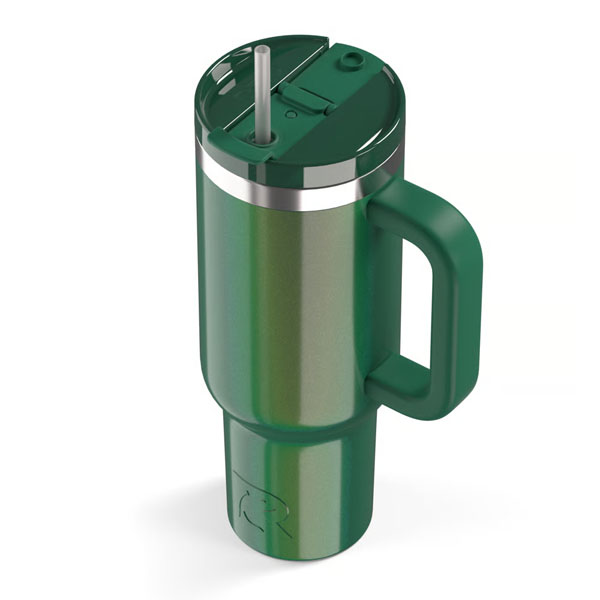 RTIC For Outdoor Road Trip Tumbler - Pine Tree Glitter - Image 2
