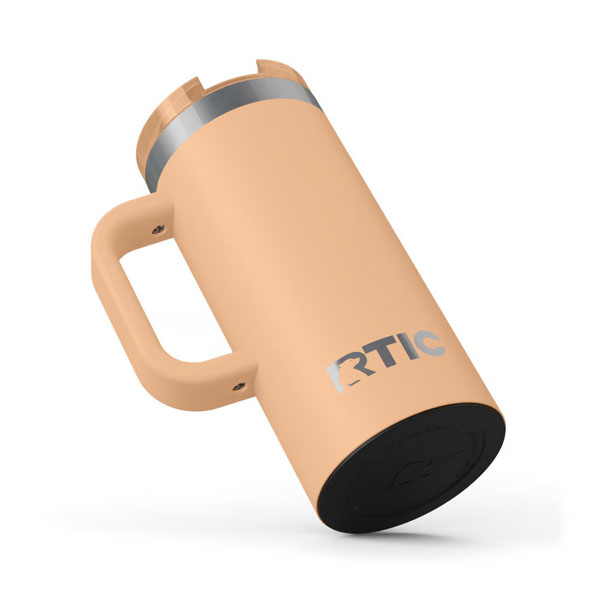 RTIC For Outdoor Road Trip Travel Mug - Peach Tea - Image 5