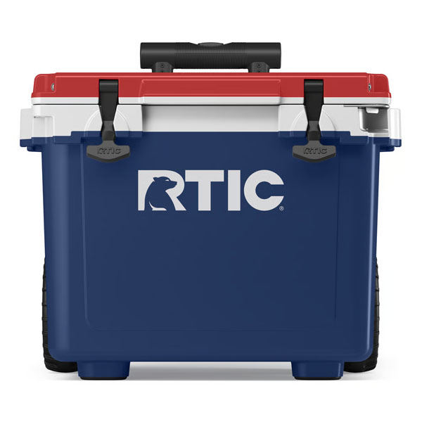 RTIC Insulated 22 QT Ultra-Light Wheeled Cooler - Patriot - Image 2