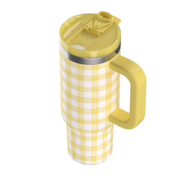 RTIC For Outdoor Road Trip Tumbler - Sunlight Gingham - Image 4